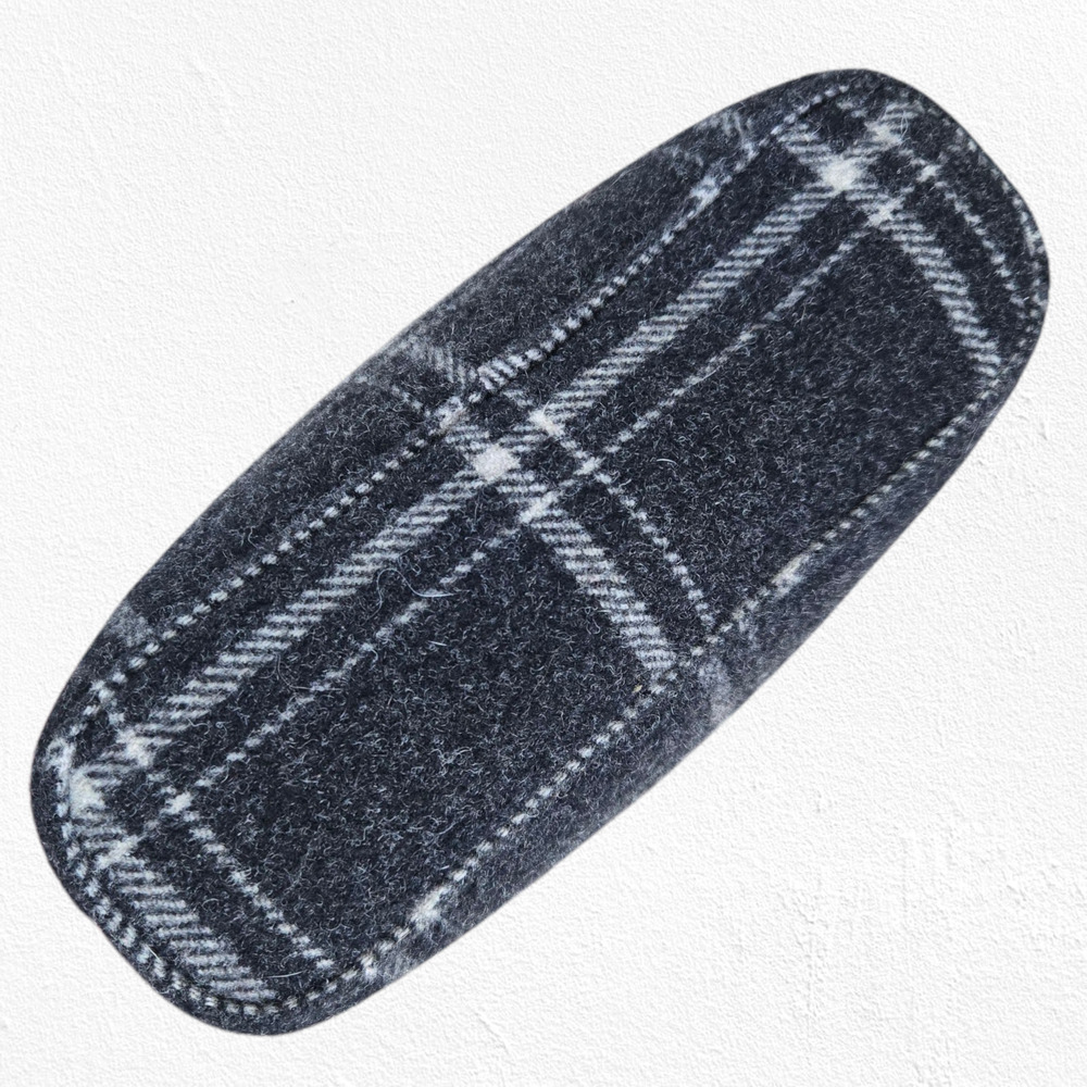 Pendleton Black Wool Plaid Mini Tote Structured H… - image 7